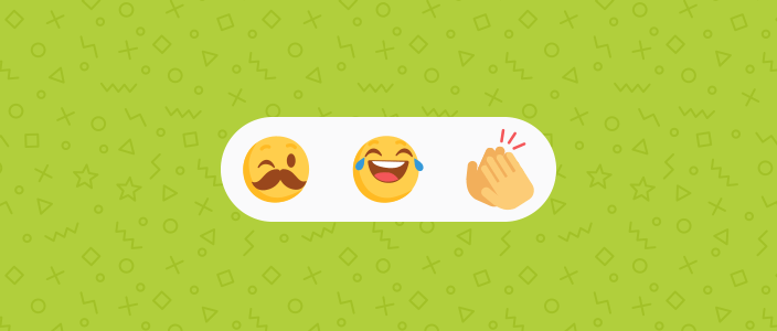 Emojis showing boldness